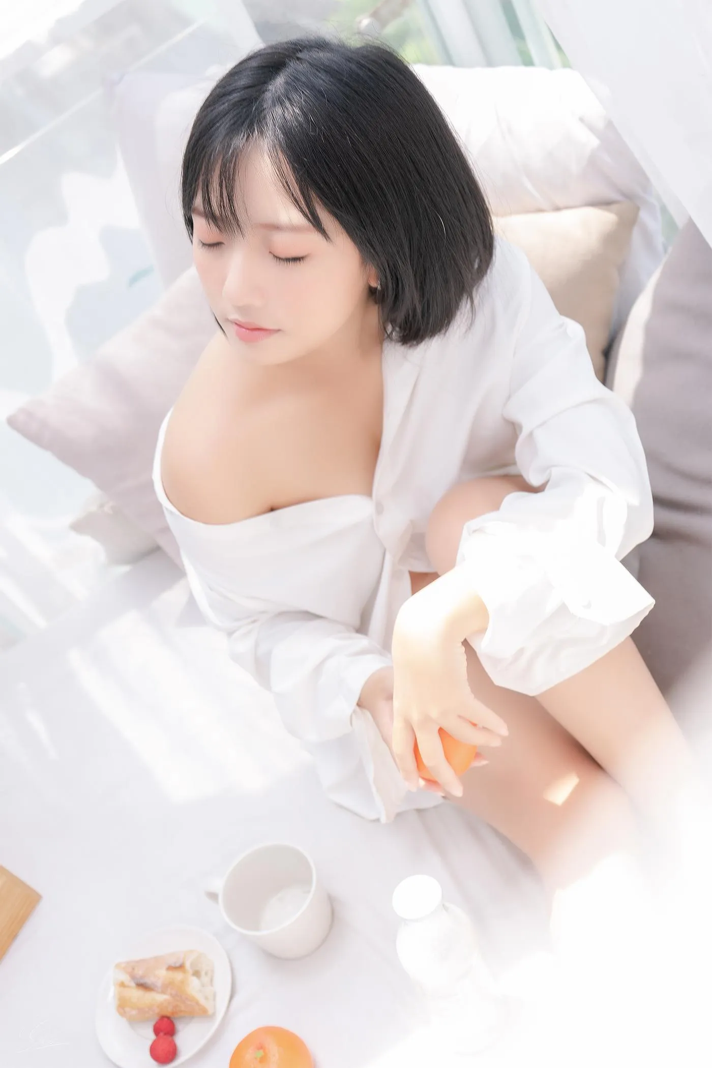 Messie Huang – NO.08 Boyfriends shirt [26P]插图3